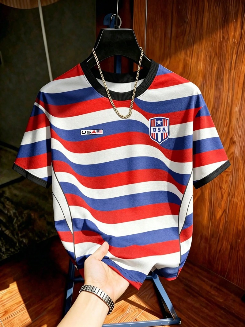 Street Fashion Usa - Футболка в американском стиле для футбола