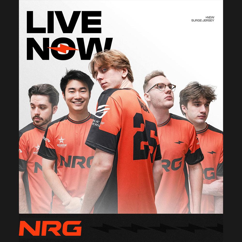 Street Fashion In Paris - Джерси NRG Esports Surge 2000, тренировочная