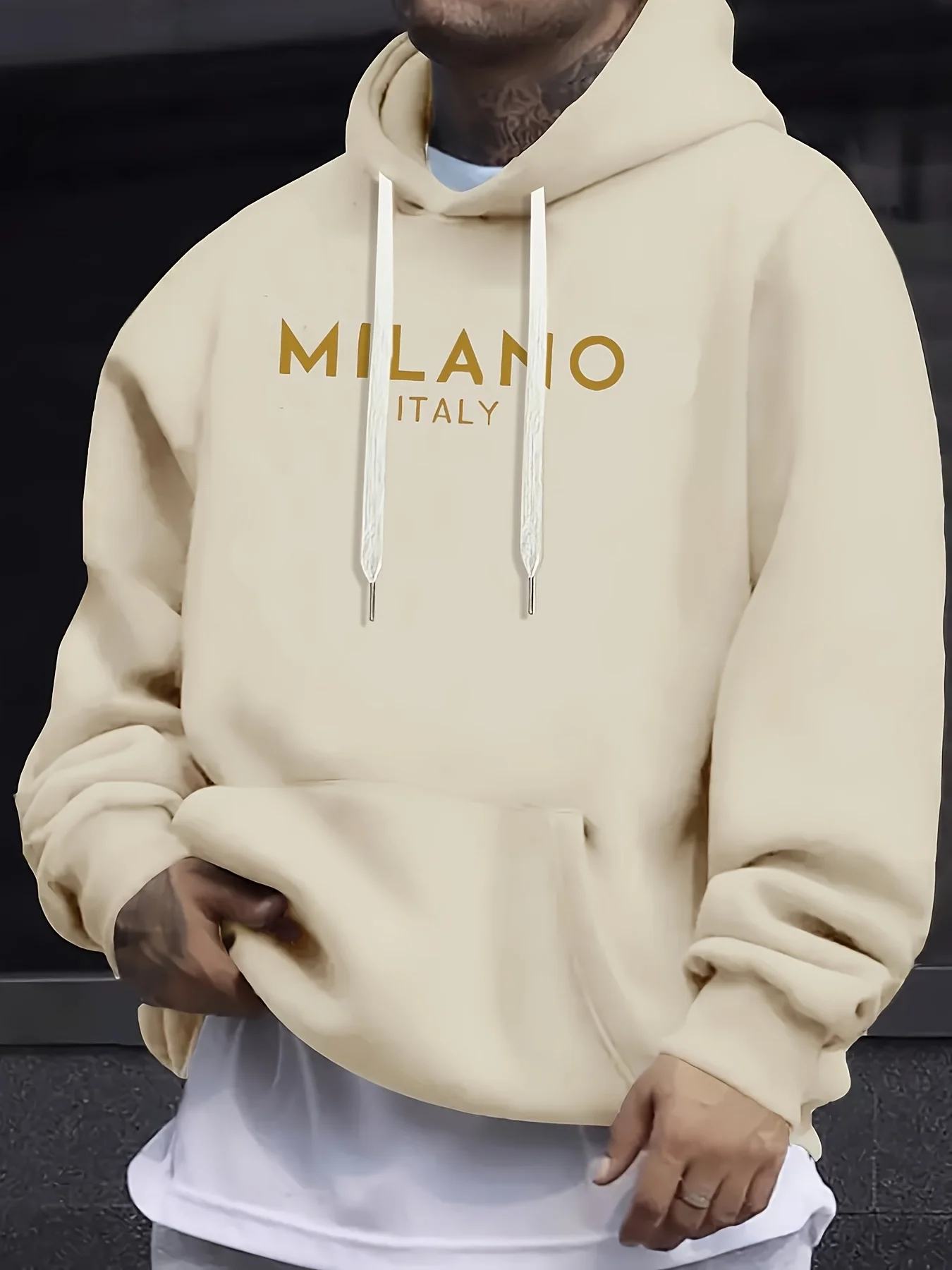 Street Fashion Milano - Толстовка с капюшоном на осень-зиму 2026,