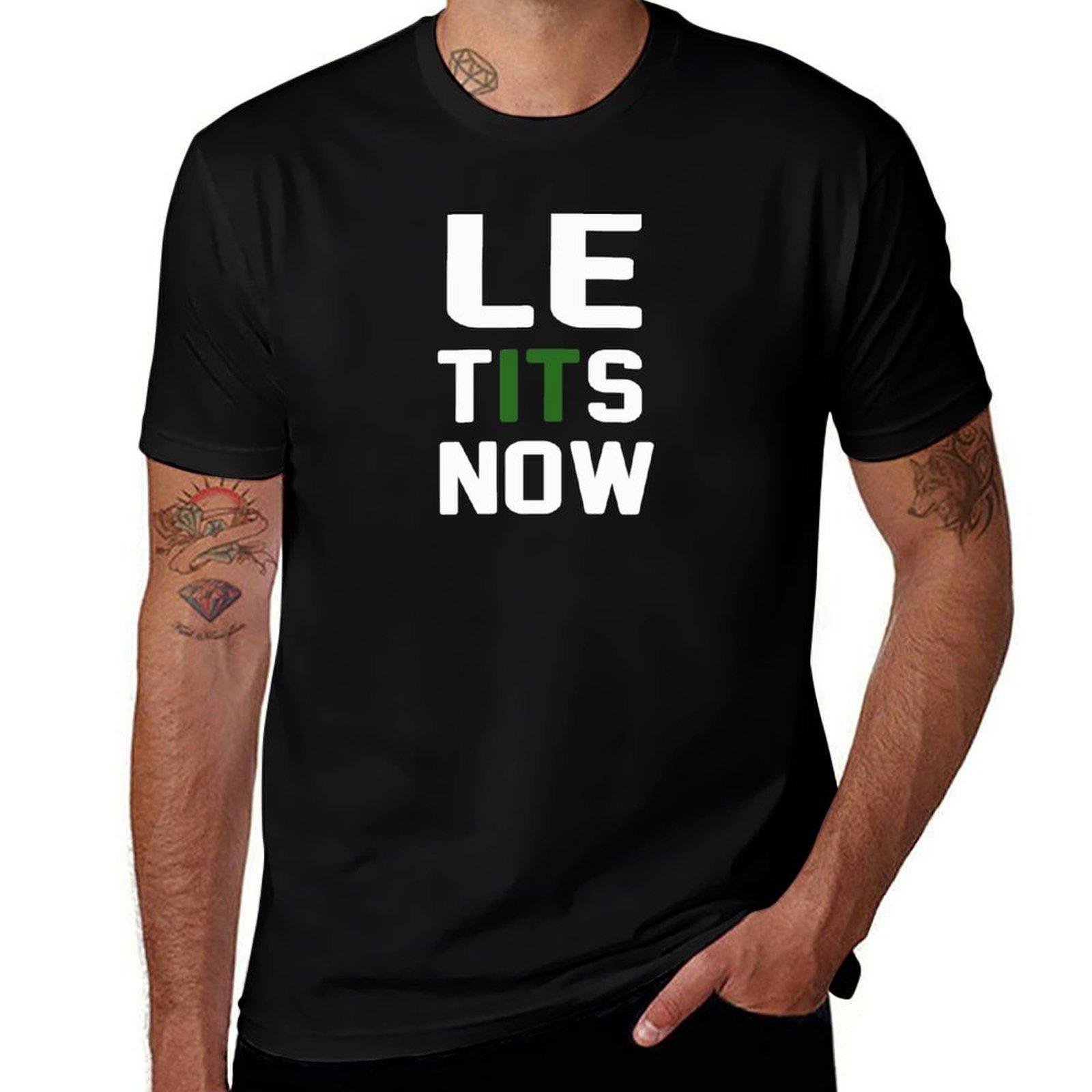 Street Fashion Now - Футболка Le Tits Now, уличная мода,