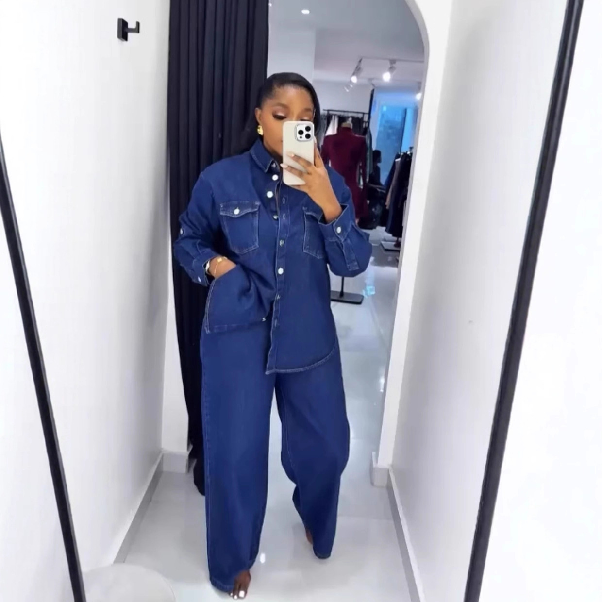 Комплект из 2 предметов: джинс – обзор и цена Street Fashion Jeans Women