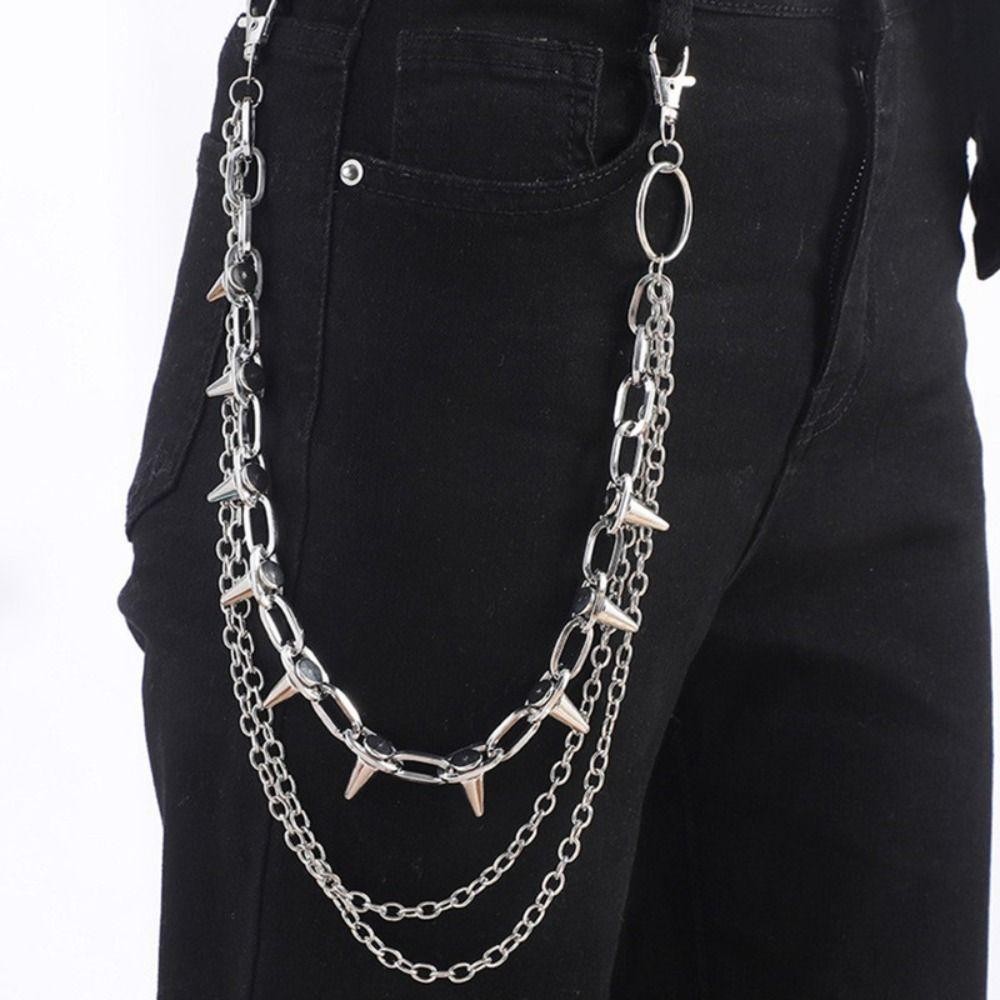 Унисекс цепочка на пояс в стил – обзор и цена Street Fashion Jeans Women