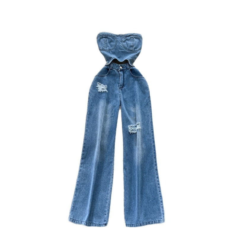 Джинсовый комбинезон женский ц – обзор и цена Street Fashion Jeans Women