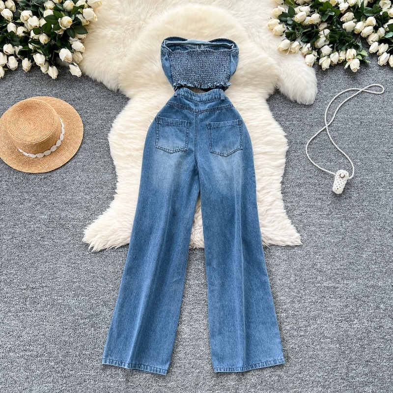 Джинсовый комбинезон женский ц – обзор и цена Street Fashion Jeans Women