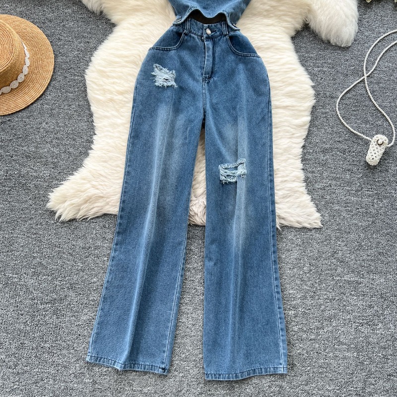 Джинсовый комбинезон женский ц – обзор и цена Street Fashion Jeans Women