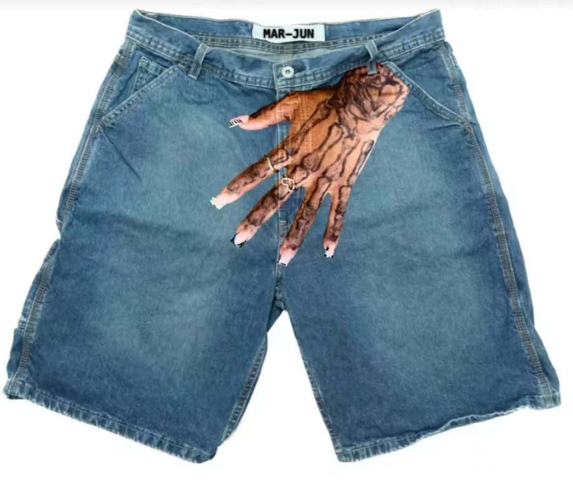 Винтажные джинсовые шорты Deep – обзор и цена Street Fashion Jeans Women