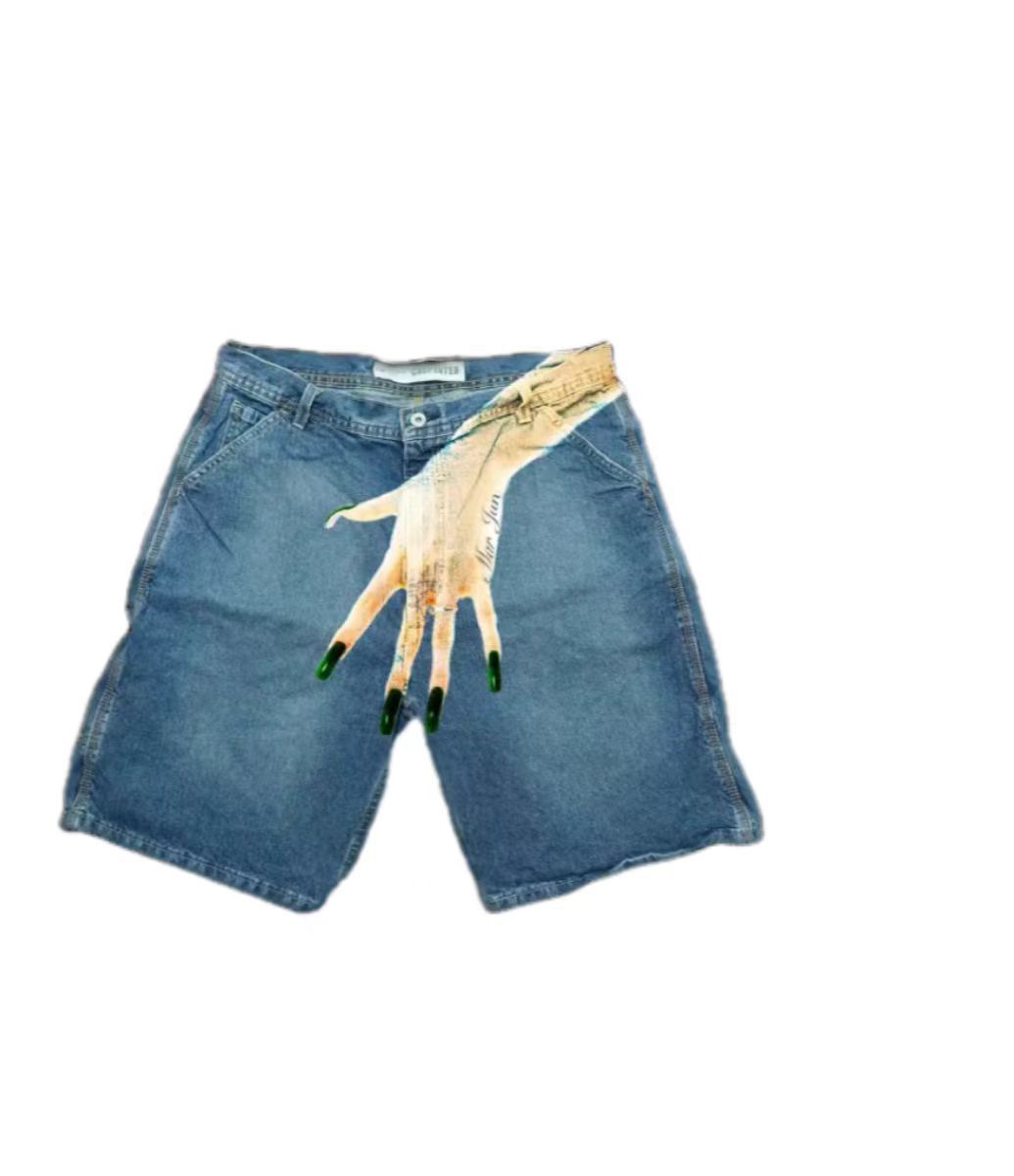 Винтажные джинсовые шорты Deep – обзор и цена Street Fashion Jeans Women