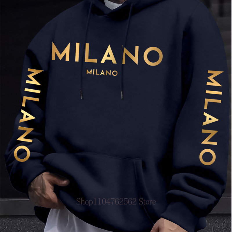 Толстовка с принтом Milano для – обзор и цена Street Fashion Milano