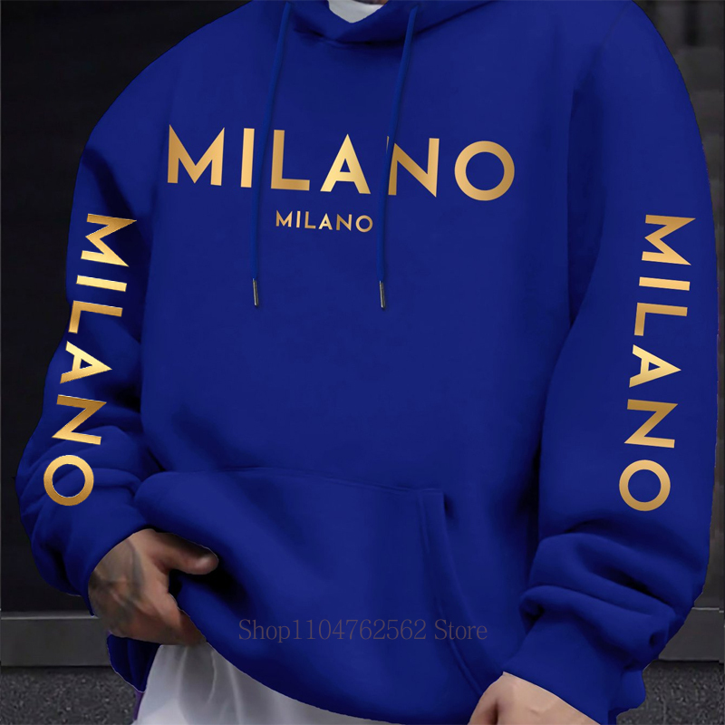 Толстовка с принтом Milano для – обзор и цена Street Fashion Milano