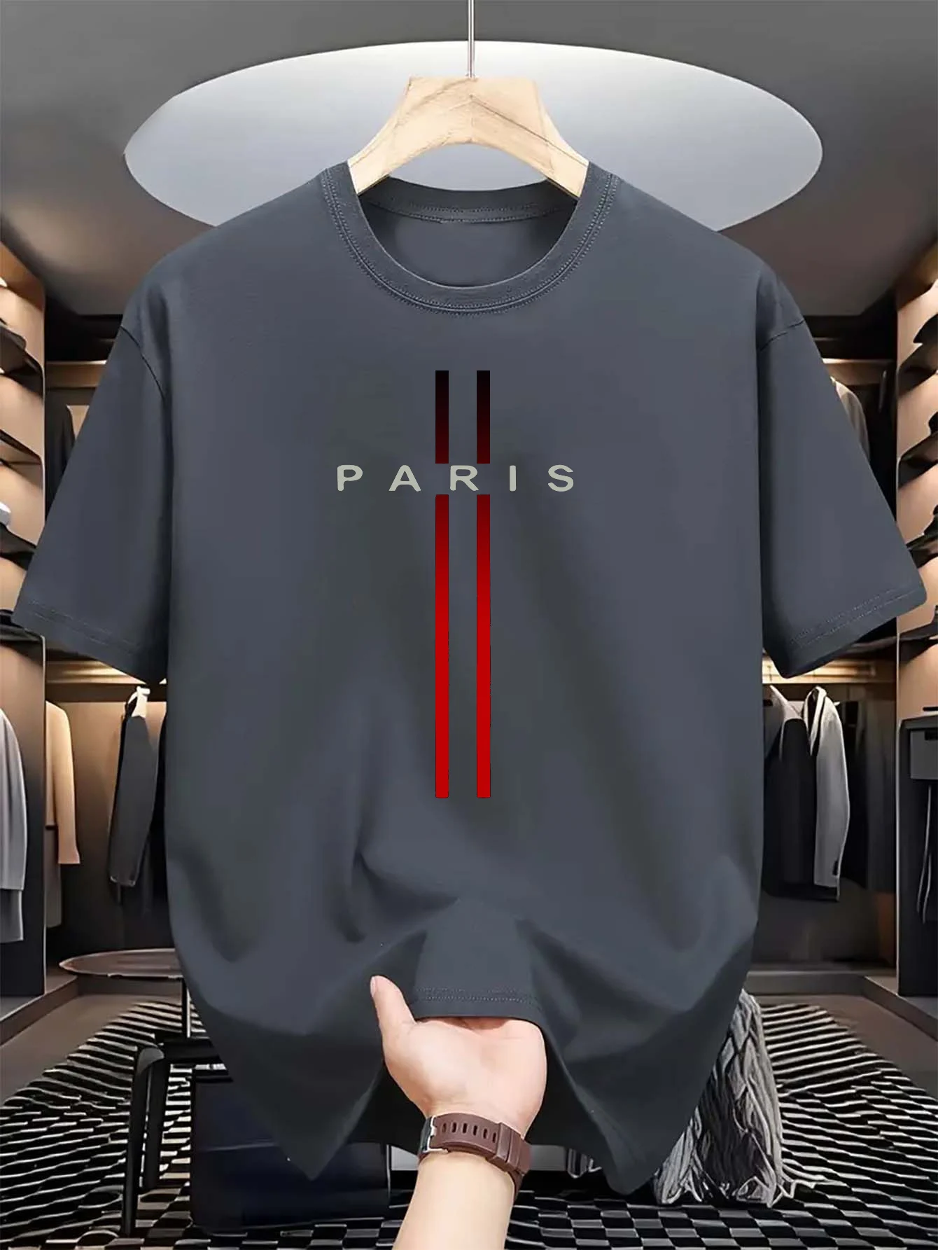 Мужская летняя повседневная св – обзор и цена Street Fashion In Paris