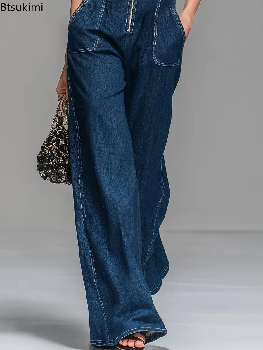 Новые женские джинсовые комбин – обзор и цена Street Fashion Jeans Women