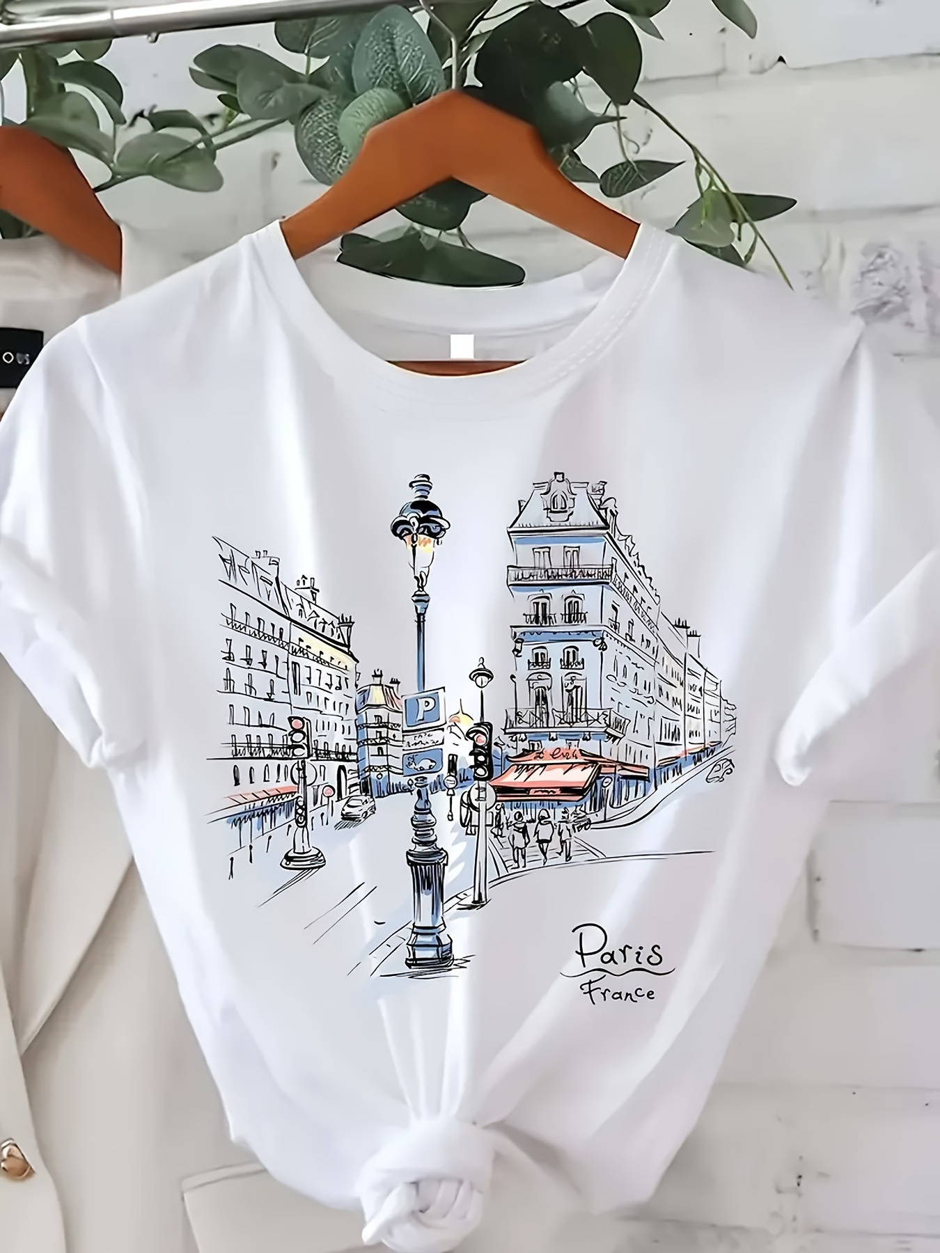 Женская футболка с принтом Par – обзор и цена Street Fashion In Paris