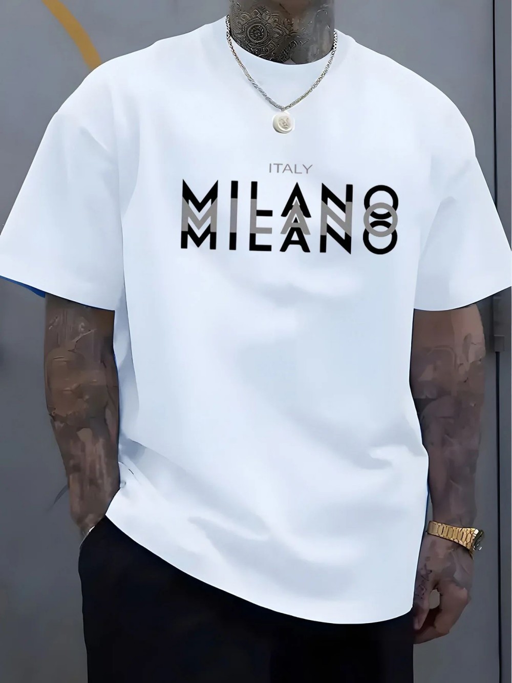 Спортивная футболка MILANO с п – обзор и цена Street Fashion Milano
