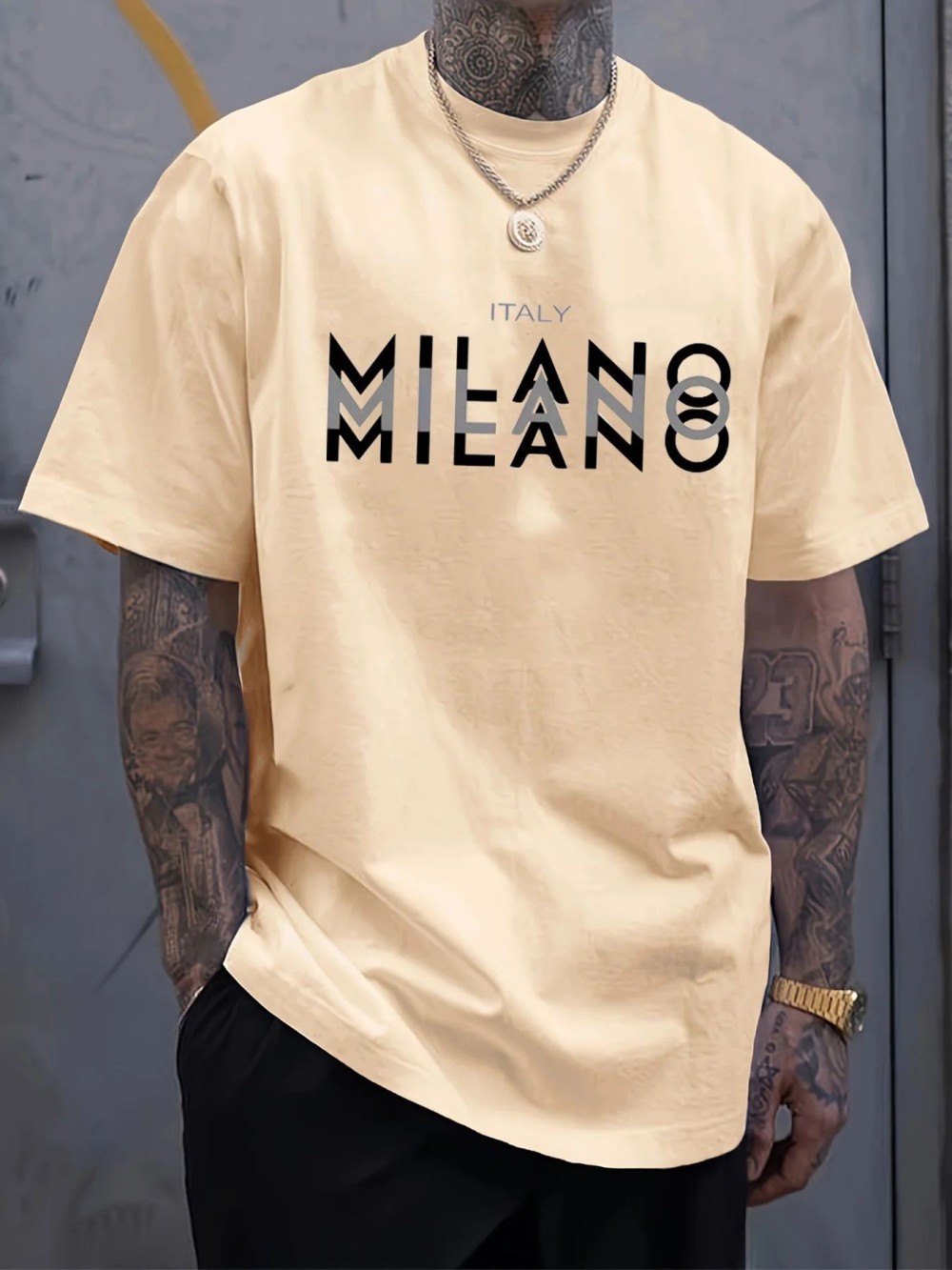 Спортивная футболка MILANO с п – обзор и цена Street Fashion Milano